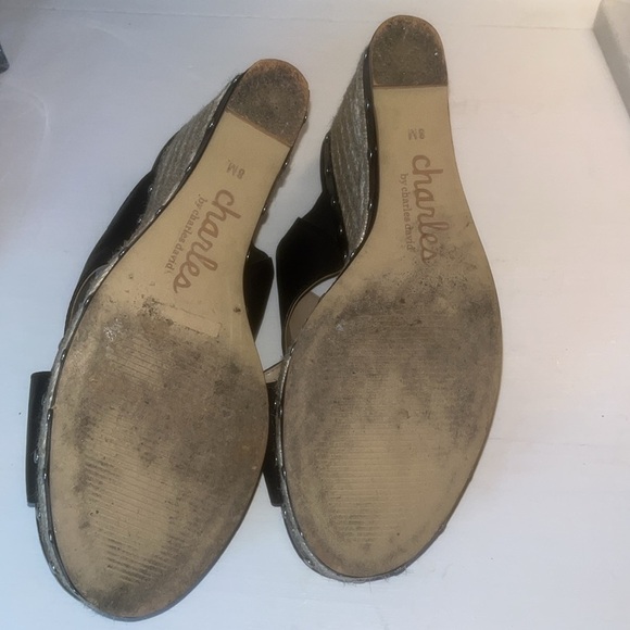 Charles David Leilani Studded Wedge 8 - Picture 4 of 5